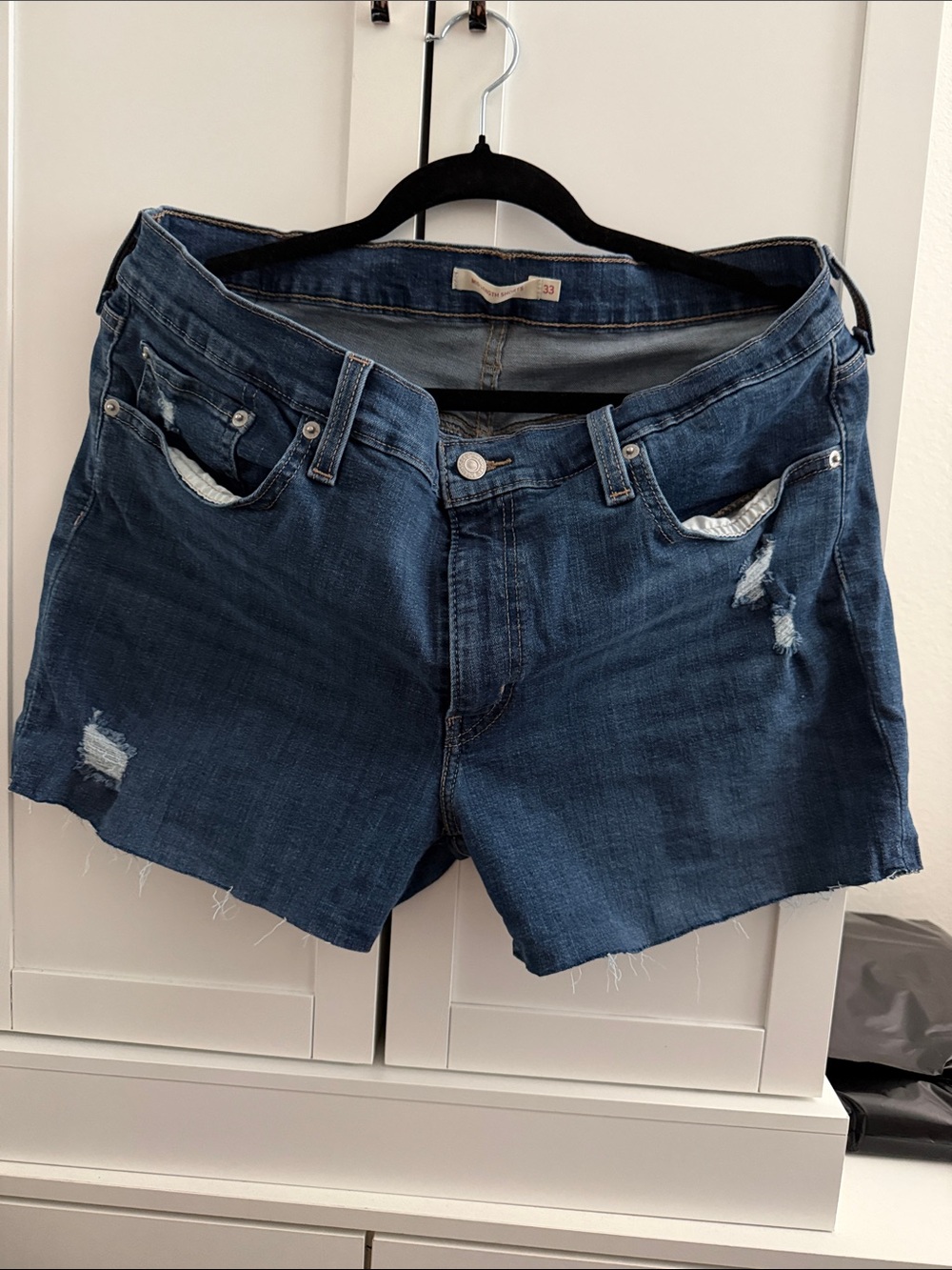 Levi denim shorts